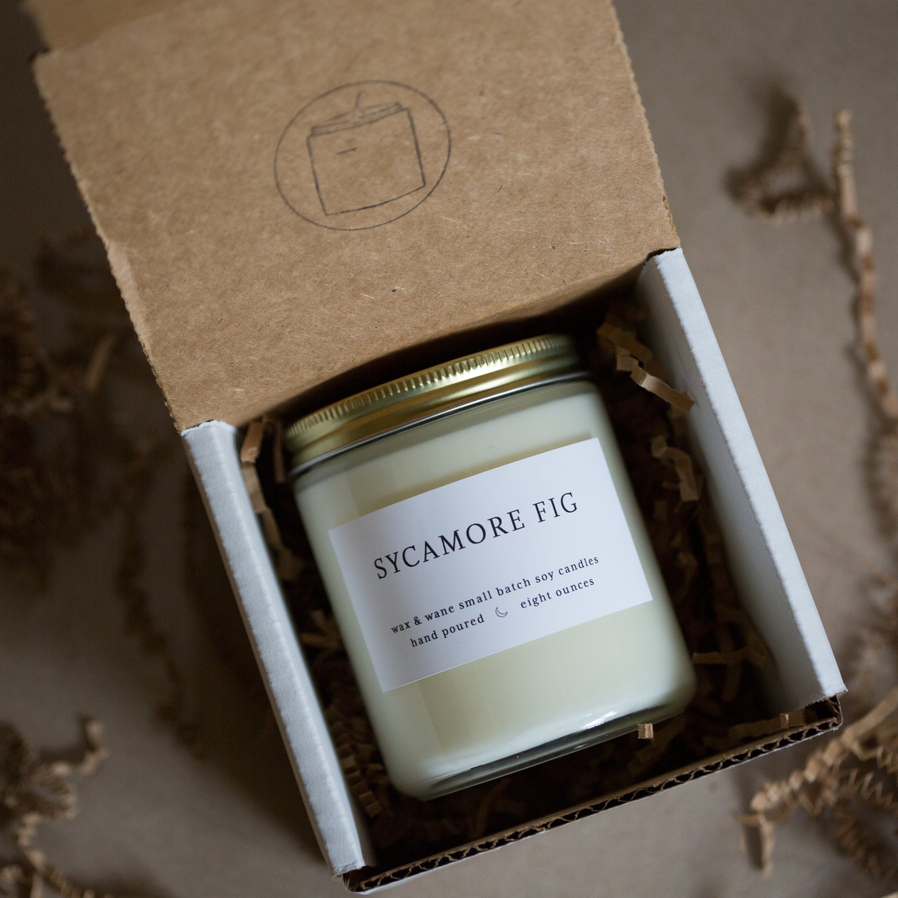 Candle of the Month Ongoing Subscription Box Wax & Wane Candles