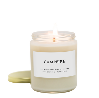 Campfire 8 oz Modern Candle