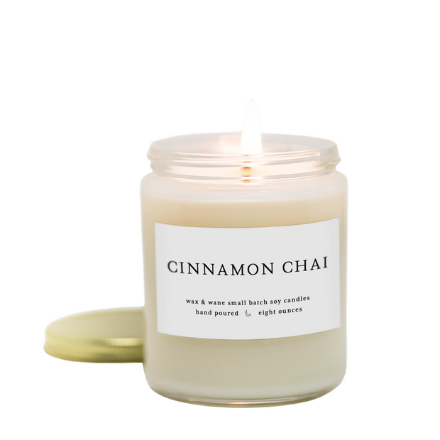 Cinnamon Chai 8 oz Modern Candle