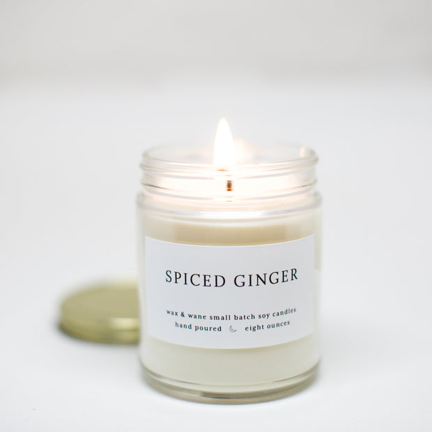 Spiced Ginger 8 oz Modern Candle